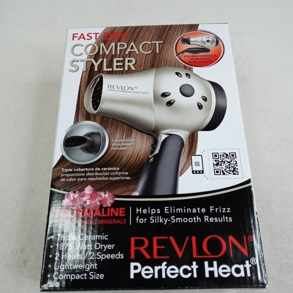 Revlon RVDR5005 Perfect Heat Fast Dry Travel Style - Picture 3 of 5